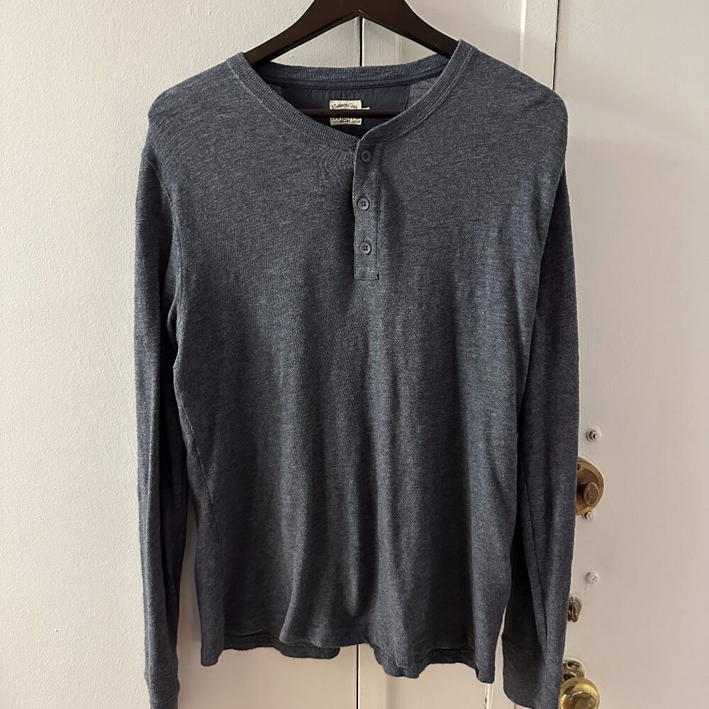 Faherty Cloud Henley (Men's) - Size: Medium